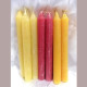 Large Candles  සුවඳ ඉටිපන්දම් (8 Pcs ) Pack
