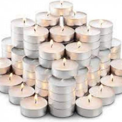 Tea Light Candles ජලයේ ඉටිපන්දම් (12 pcs) Pack
