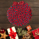 Christmas Wreath Fabric Table Mat