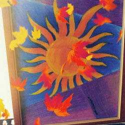"You Are My Sunshine" Crayon Wall Art