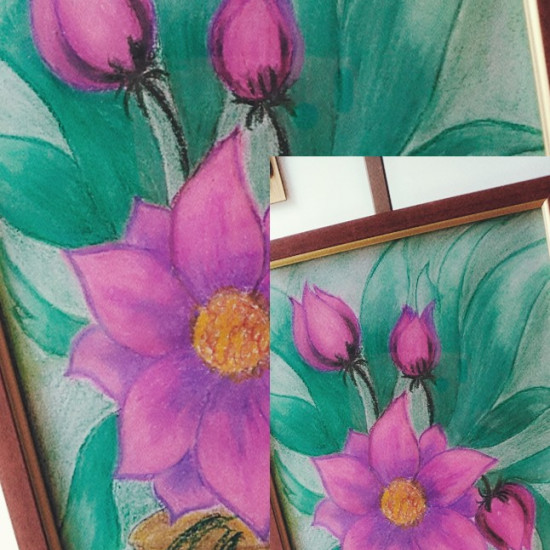 Pot of Lotus Flowers