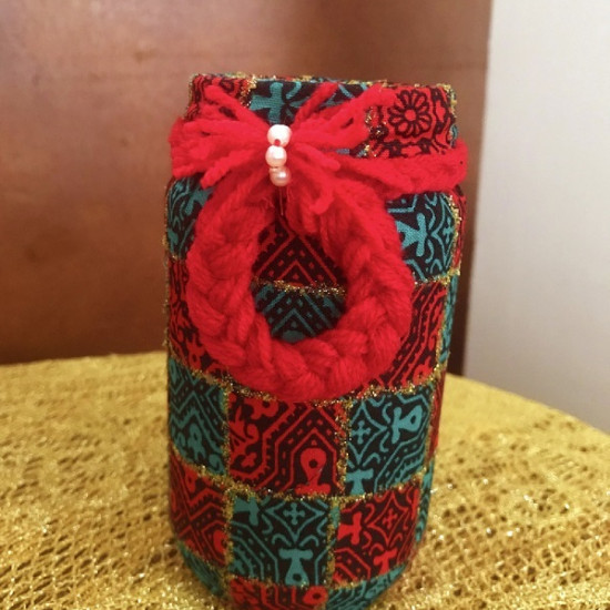 Holly Jolly Christmas Pencil & Cutlery Holder