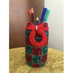 Holly Jolly Christmas Pencil & Cutlery Holder