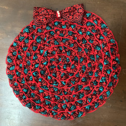 Christmas Wreath Fabric Table Mat