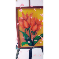 "Summer Joy" Crayon Wall Art
