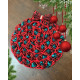 Christmas Wreath Fabric Coaster