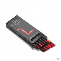 12 PCS Kit Waterproof Lipstick Lip Liner