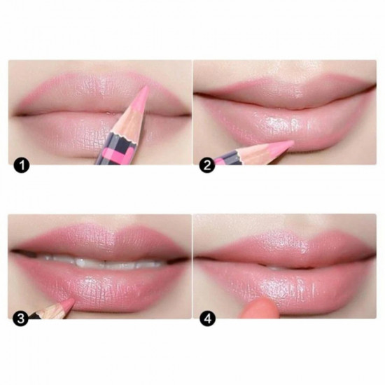 12pcs Professional Multi-functional Lipliner Penci