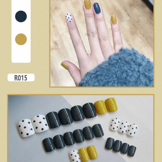 24pcs detachable False Nail Artificial Tips Set 02