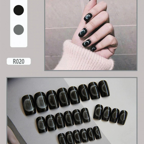 24pcs detachable False Nail Artificial Tips Set 02