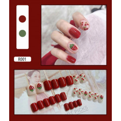 24pcs detachable False Nail Artificial Tips Set 01