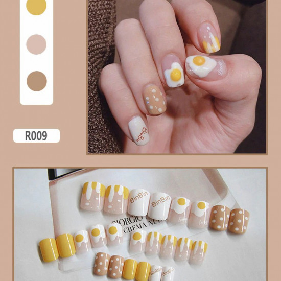 24pcs detachable False Nail Artificial Tips Set 01