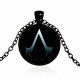 Action Game Sign Necklace Gothic Black Chain Action Game Sign Necklace Gothic Black Chain