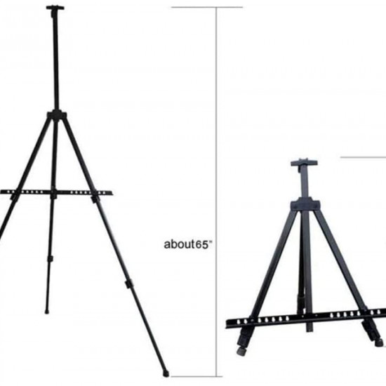 52-162cm Adjustable Easel with Carrying Bag