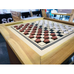 DAM BOARD // CHECKER BOARD