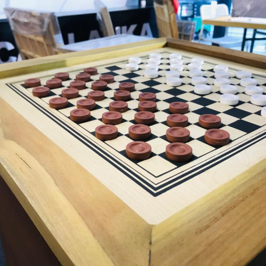 DAM BOARD // CHECKER BOARD DAM BOARD // CHECKER BOARD
