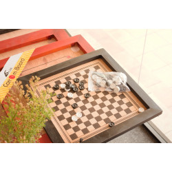 DAM BOARD // CHECKER BOARD