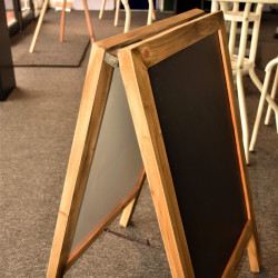 Dual menu board 3x2