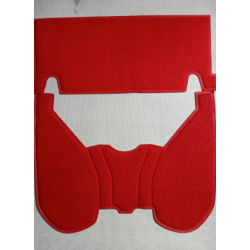 THREE WHEEL CARPET SET