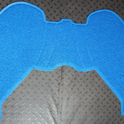 THREE WHEEL CARPET SET