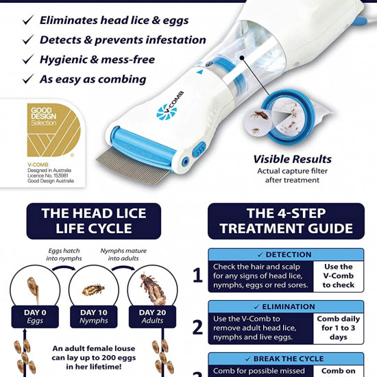 Lice comb electric/v comb Lice comb electric/v comb