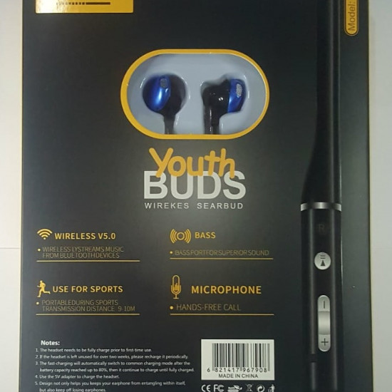 Neckband ear buds