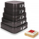 square shape cake mould 5 Pcs set square shape cake mould 5 Pcs set
