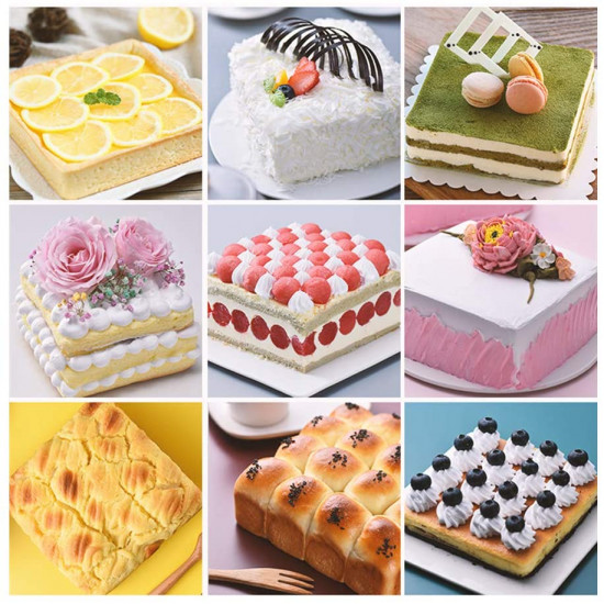 square shape cake mould 5 Pcs set square shape cake mould 5 Pcs set