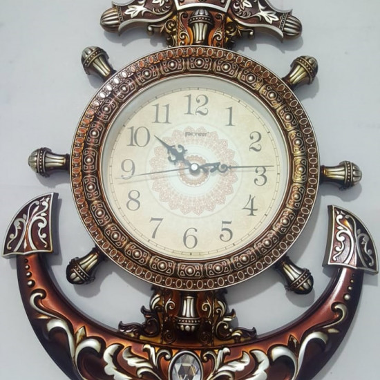 Anchor wall clock retro