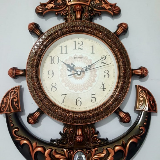 Anchor wall clock retro