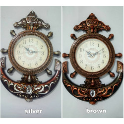 Anchor wall clock retro
