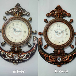 Anchor wall clock retro