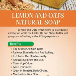 DAMI LONDON Lemon & Oats Soap