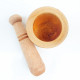 Wooden Mortar and Pestle