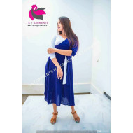TWO COLOUR LONG SLEEVE FROCK