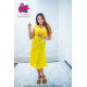 CROSS SLEEVE FRONT OPEN FROCK CROSS SLEEVE FRONT OPEN FROCK