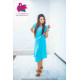 BUTTERFLY SLEEVE GEORGETTE FROCK