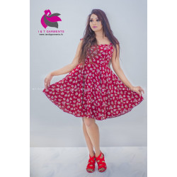 OFF SHOULDER SHORT FROCK