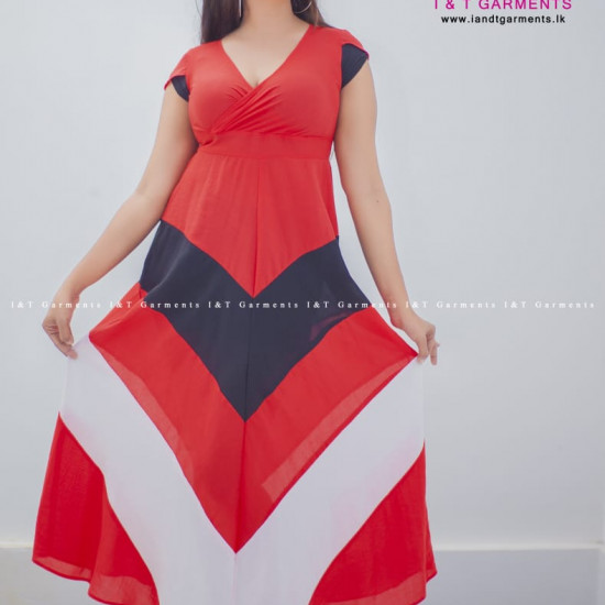 THREE LINE FROCK THREE LINE FROCK