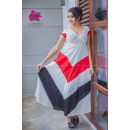 THREE LINE FROCK