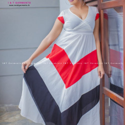 THREE LINE FROCK