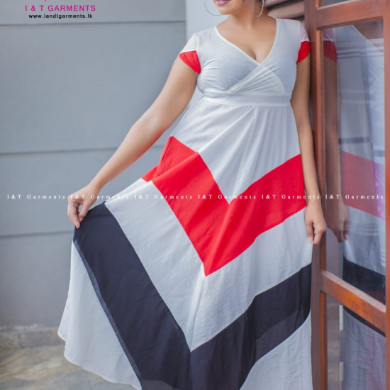 THREE LINE FROCK THREE LINE FROCK