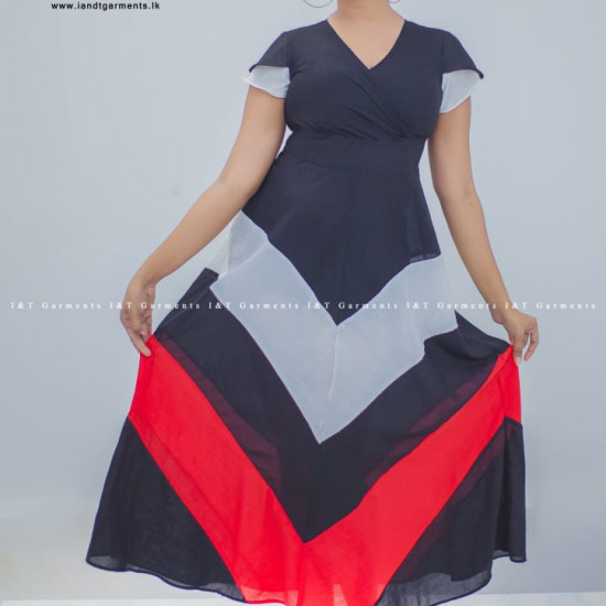 THREE LINE FROCK THREE LINE FROCK