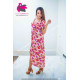 BELL SLEEVE WRAPAROUND LONG FROCK BELL SLEEVE WRAPAROUND LONG FROCK
