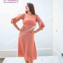 SLEEVE OPEN JORJET FROCK