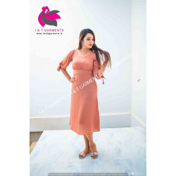 SLEEVE OPEN JORJET FROCK