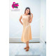 SHORT SLEEVE SIDE BUTTON FROCK SHORT SLEEVE SIDE BUTTON FROCK