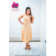SHORT SLEEVE SIDE BUTTON FROCK SHORT SLEEVE SIDE BUTTON FROCK