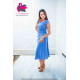 SHORT SLEEVE SIDE BUTTON FROCK SHORT SLEEVE SIDE BUTTON FROCK