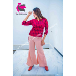BACK POCKET LINEN PANT